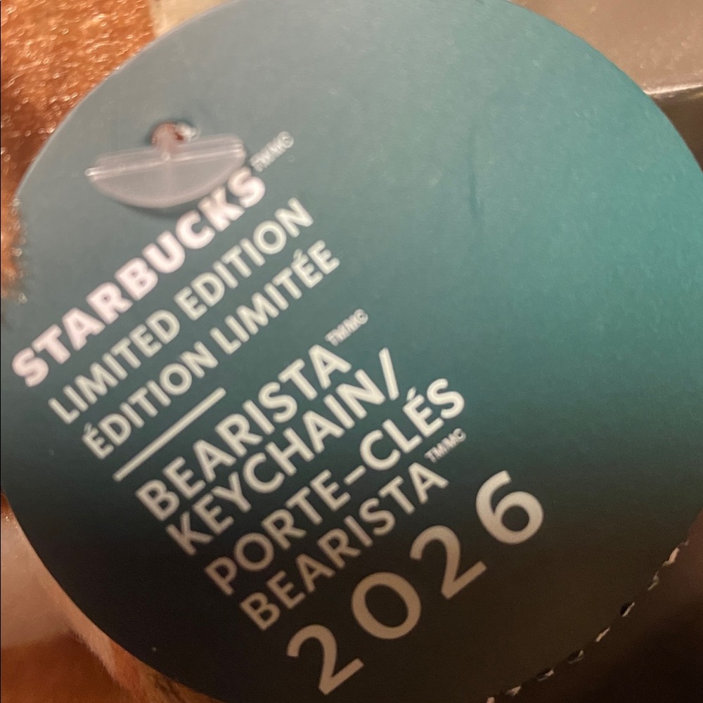 Starbucks 2026 Bearista Keychain Clip limited edition year of the horse. NWT - Picture 4 of 6